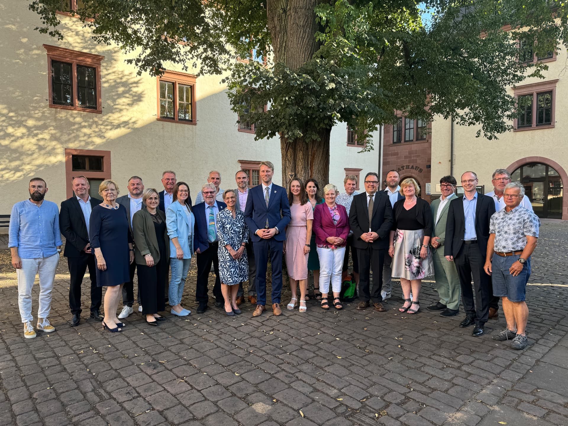 Mit dem Gemeinderat der Stadt Wertheim