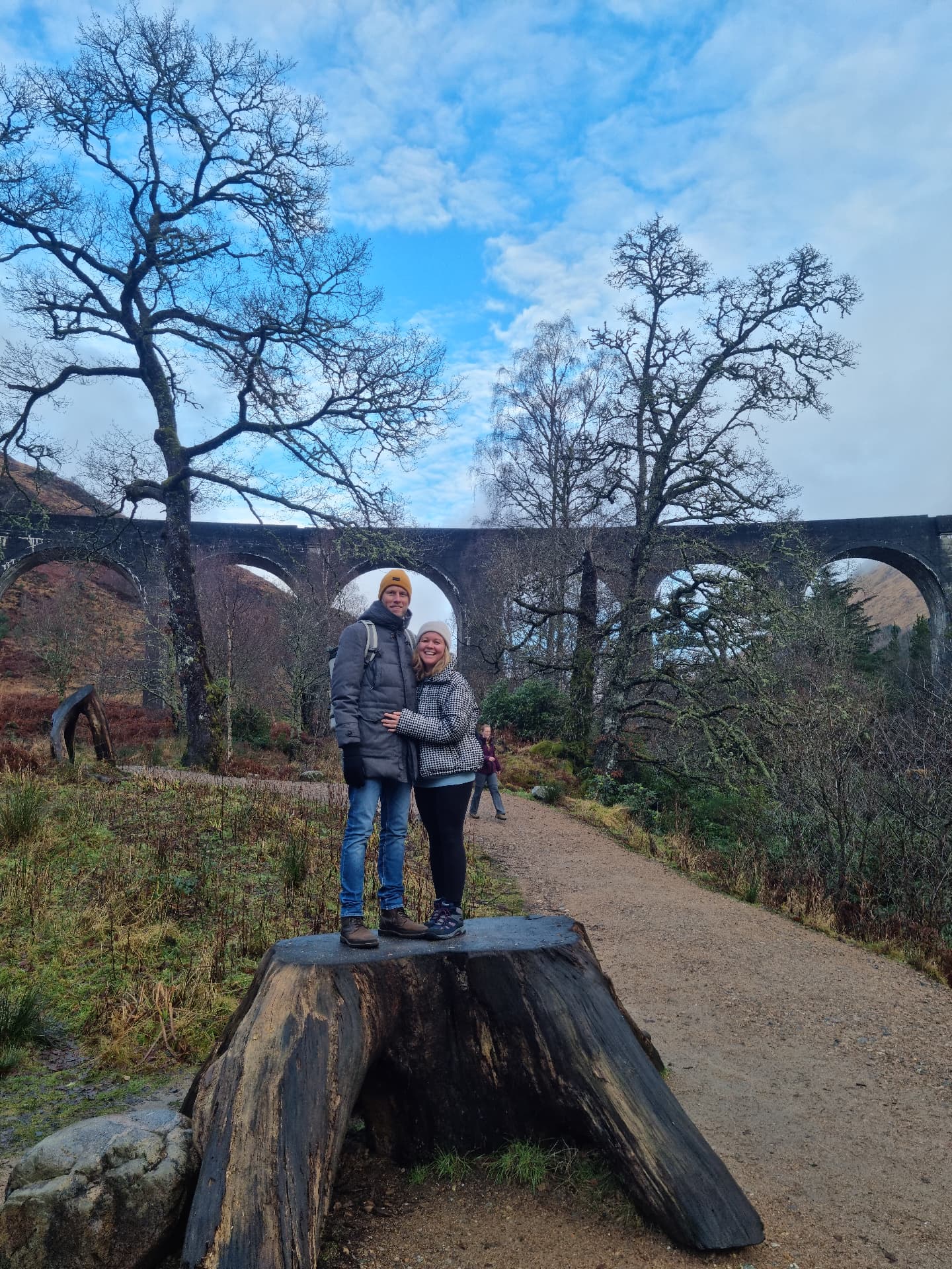Zu Besuch bei Freunden in Schottland – am Viadukt von Glenfinnan