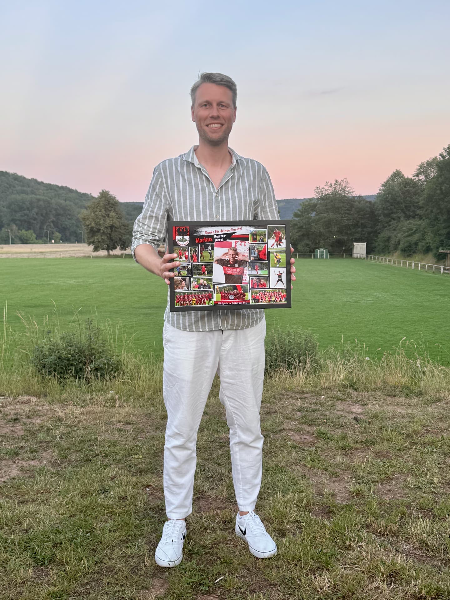 Verabschiedung als aktiver Spieler – 150 Spiele im Trikot des FC Eichel